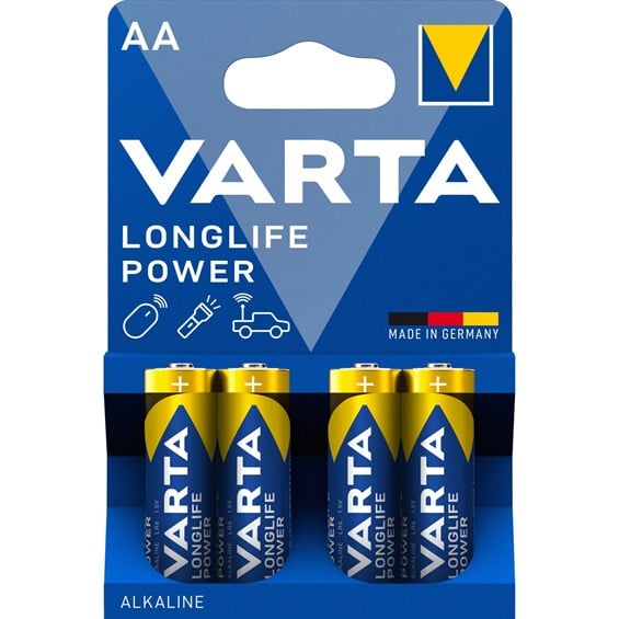 Varta High Energy Güçlü Alkalin Seri Kalem Pil - AA 4'lü