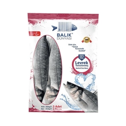 Balık Dünyası Dondurulmuş Temizlenmiş Levrek 800 G