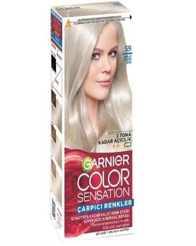 Garnier Çarpıcı Renkler Ekstra Yoğun Boya Küllü Altın Sarı No: S9