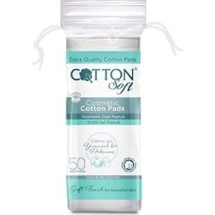 Hayat Kozmetik Makyaj Temizleme Pamuğu Disk 50'li