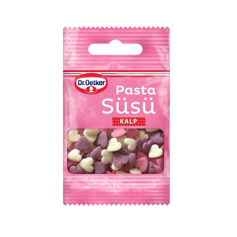 Dr.Oetker Pasta Süsü Kalp 10 Gr