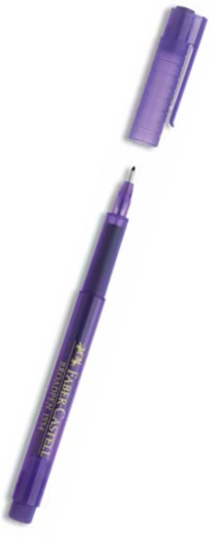 Faber-Castell Broadpen Keçeli Kalem 0.8 MM Mor 155436