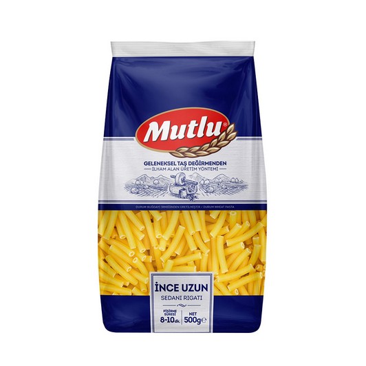 Mutlu Makarna İnce Kesme 500 Gr
