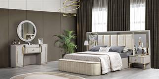 Modasel Miranda Yatak Odası Takımı Bazalı