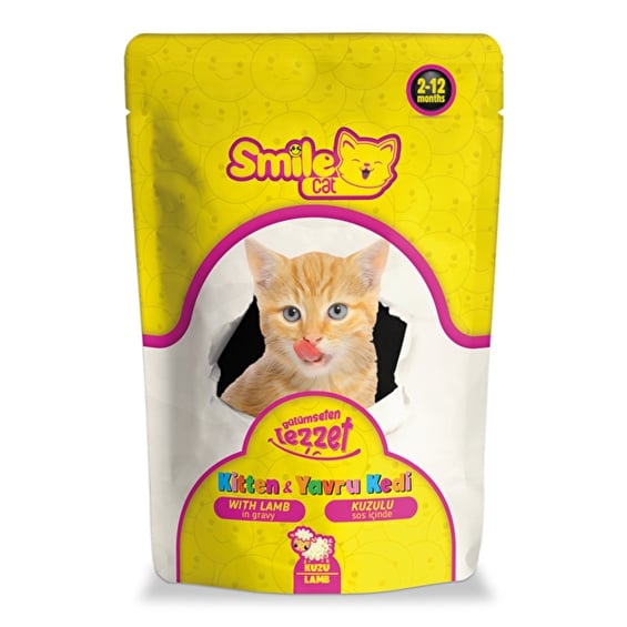 Smile Cat Pouch 85 gr Yavru Kuzulu
