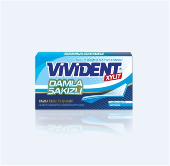 Vivident Cüzdan Damla Sakızı Aromalı Sakız 26 gr 