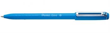 Pentel İzee 0.7 MM Yağ Bazlı Kapaklı Roller Kalem Açık Mavi BX457