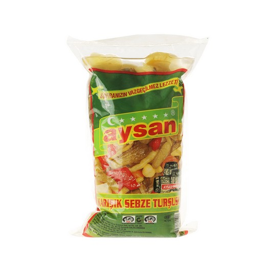 Aysan Plastik Torba Karışık Turşusu 1100 gr 