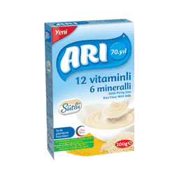 Arı Sütlü Vitaminli Pirinç Unu 200 G