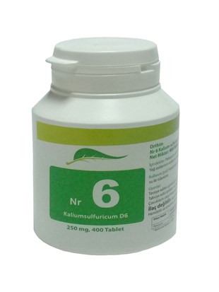 Schüssler Tuzları No: 6 Potasyum Sulfuricum