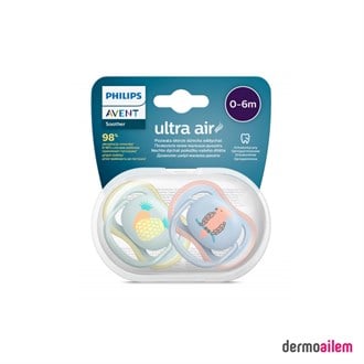 Philips Avent Ultra Air Emzik 2li Erkek 0-6 Ay