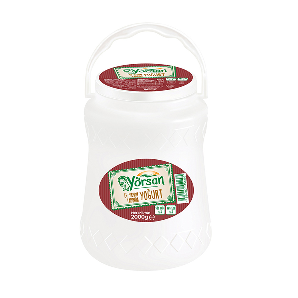 Yörsan Ev Tipi Bidon Yoğurt 2 Kg