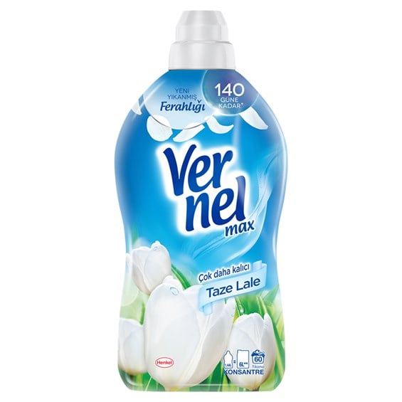 Vernel Max Yumuşatıcı Taze LAle 1440 ml
