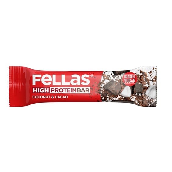 Fellas Hindistan Cevizli Kakaolu Protein Bar 45 gr