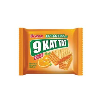Ülker Gofret 9 Kat 39Gr Portakal