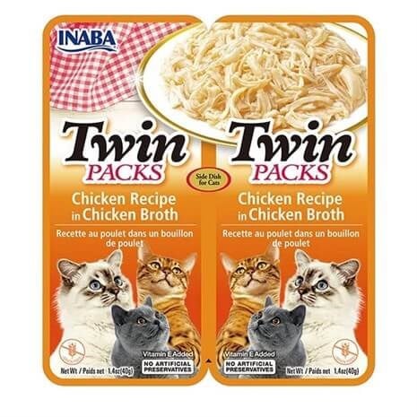 Ciao Inaba Twin Packs Tavuklu Kedi Çorbası 2 x 40 Gr
