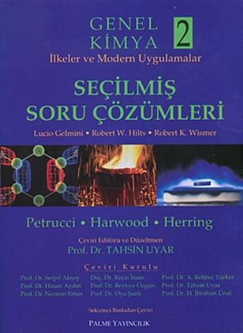 Genel Kimya 2; Seçilmiş Soru Çözümleri
