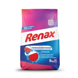 Renax Renkli Toz Deterjan 8 Kg