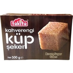 Takita Kahverengi Şeker Küp 500 Gr