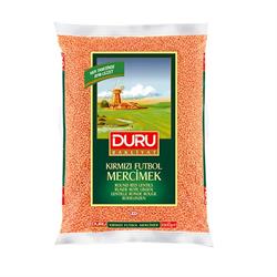 Duru Bakliyat Kırmızı Futbol Mercimek 2 kg