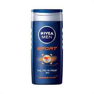 Nivea Sport Duş Jeli Vücut Yüz Saç 250 ml
