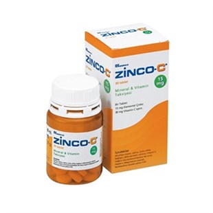 Zinco C 15 mg 30 Tablet