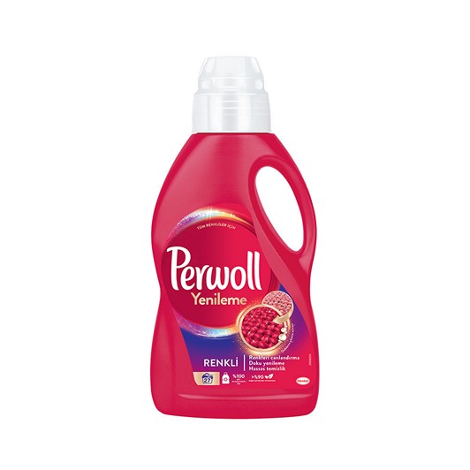 Perwoll Hassas Bakım Sıvı Çamaşır Deterjanı 1.485  lt (27 Yıkama) Renkli