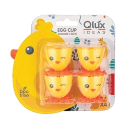 Qlux Figürlü Yumurtalık 4'lü 