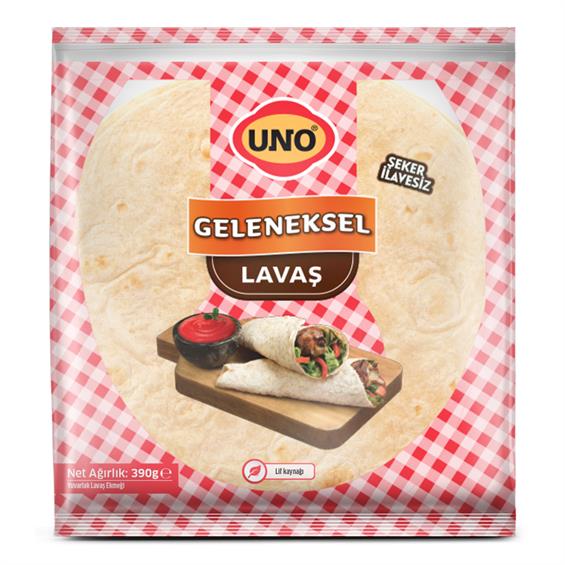 Uno Geleneksel Lavaş 25 Cm 390 gr