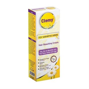 Clemy Tüy Sarartıcı Krem