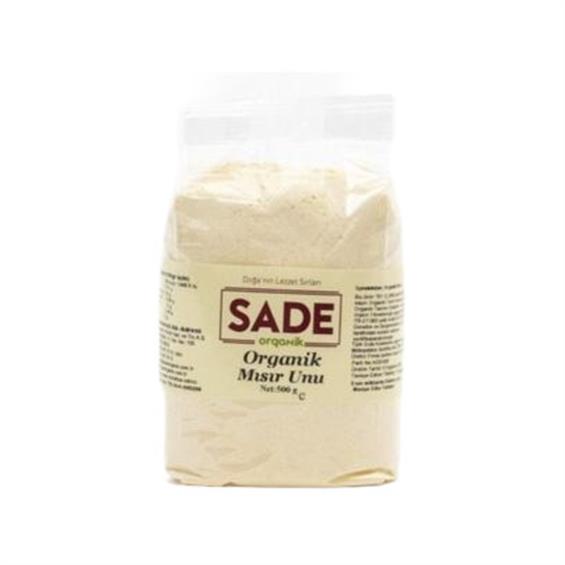 Sade Organik Mısır Unu 500 gr