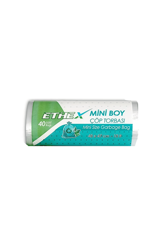 ETHEX ÇÖP TORBASI MİNİ BOY