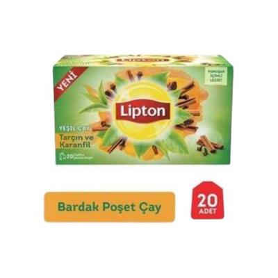 LIPTON BARD.PST.20 LI YESIL ÇAY TARÇIN KARANFIL