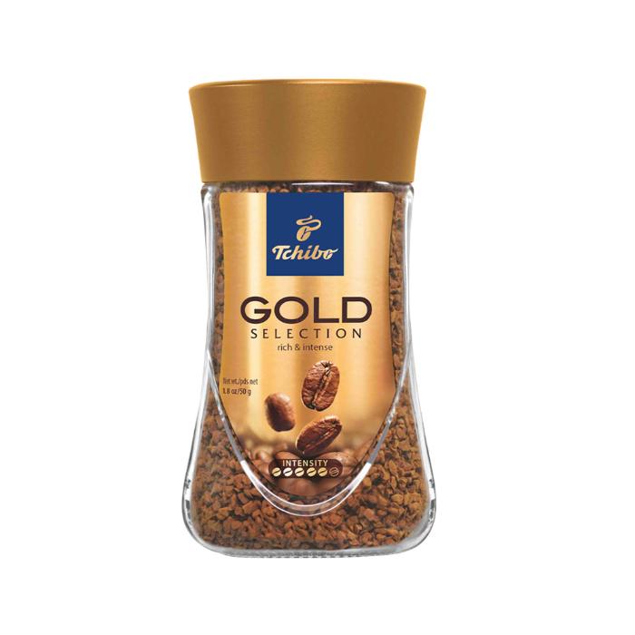 Tchibo Gold Selection Öğütülmüş Filtre Kahve Cam 50 Gr