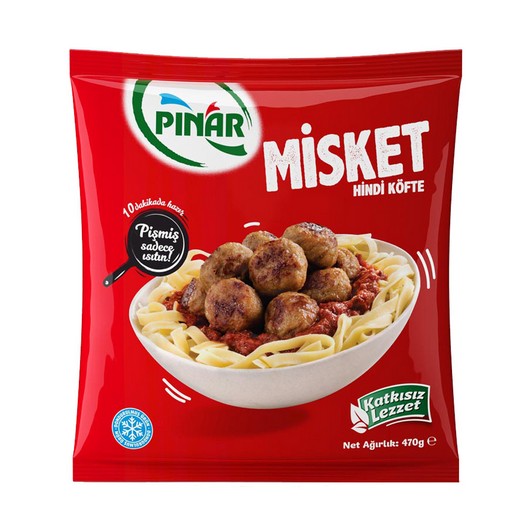 Pınar Misket Hindi Köfte 470gr