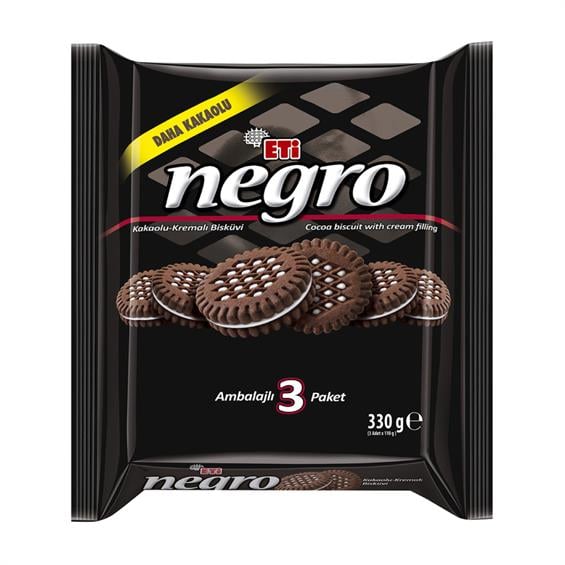 Eti Nero Kakaolu KremalıBisküvi 3'lü 300 gr
