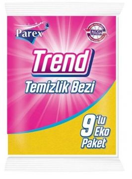 Parex Trend Temizlik Bezi 9 Adet