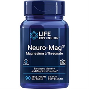 Life Extension Neuro-mag Magnesium L-threonate 90 Vegetarian Capsules