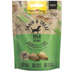 Gimdog Train&Trait Geyik Eti ve Adaçayı Köpek Ödülü 125gr