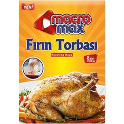 Macromax Fırın Torbası 8'li