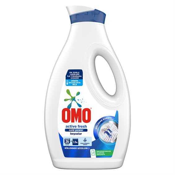 Omo Sıvı 26 Yıkama Active Fresh 1690 ml