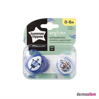 Tommee Tippee Antyime Mor Emzik 2 Adet