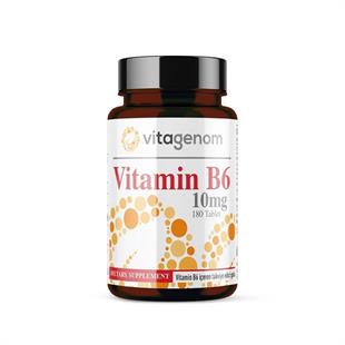 Vitagenom B6 Vitamini 10 mg 180 Tablet