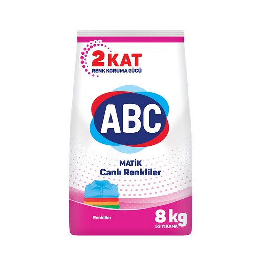 Abc Toz Deterjan Color 8 kg
