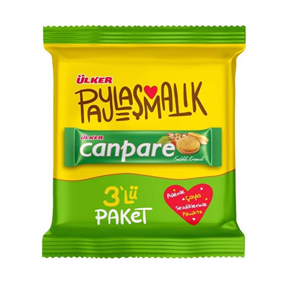 Ülker Canpare Fındık Kremalı Bisküvi 243 gr