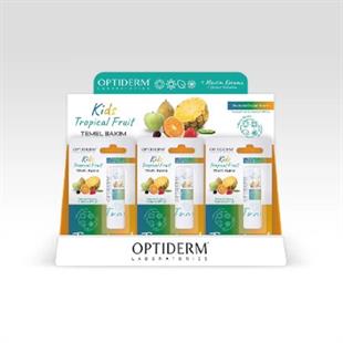 Optiderm Lip Stick Kids SPF20+ - 12'li Stand