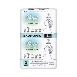 Sleepy Bio Uzun Hijyenik Ped 12'li