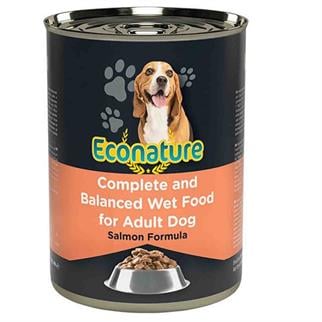 Econature Somon Etli Yetişkin Köpek Konservesi 400 Gr