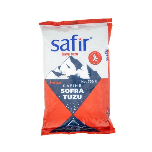 Safir İyotlu Tuz 750 gr