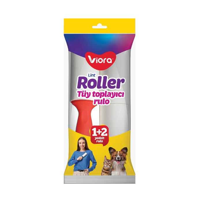 Viora Tüy Toplayıcı Rulo 50 li + 2 Yedek